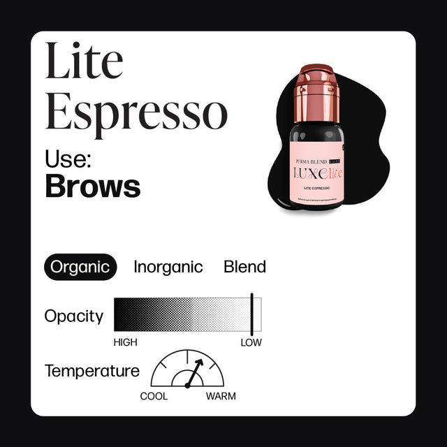 PermaBlend Luxe Lite 15ml - Lite Espresso