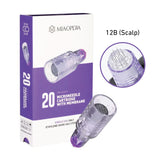 Cartuchos para Needling MiaOpera - 12 Agujas- 0,25mm - 1,0mm de longitud - 20uds