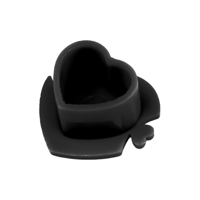 Cápsula de plástico para tinta BodySupply con forma de corazón, 200 uds
