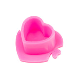 Cápsula de plástico para tinta BodySupply con forma de corazón, 200 uds