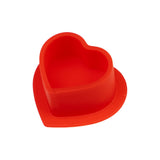 Cápsulas de silicona para tinta BodySupply con forma de corazón, 100 uds