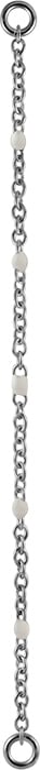 SS 316 CONNECTING CHAINS- ENAMEL WH