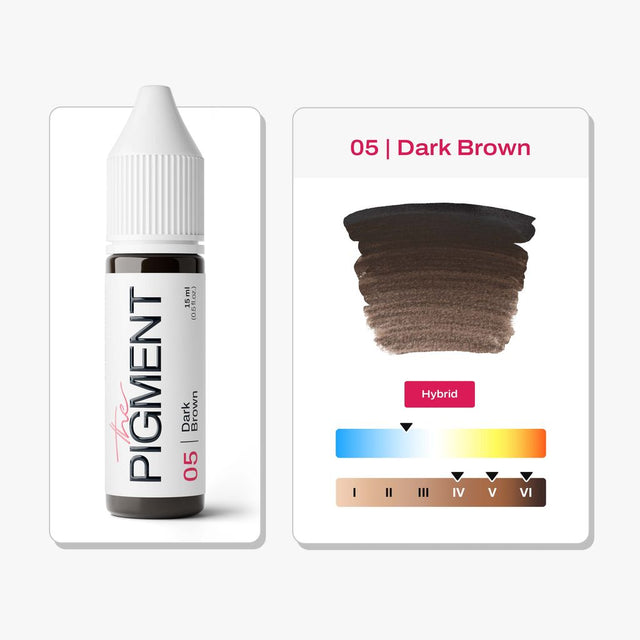The Pigment Cejas PMU - 05 Dark Brown (15ml)