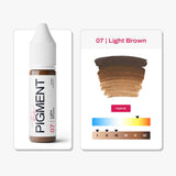 The Pigment Cejas PMU - 07 Light Brown (15ml)
