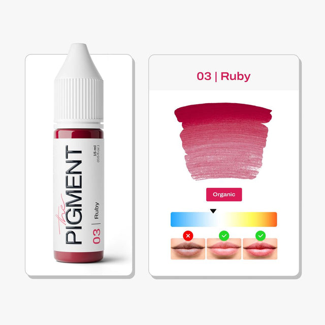 The Pigment Labios PMU - 03 Ruby (15ml)