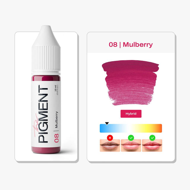 The Pigment Labios PMU - 08 Mulberry (15ml)