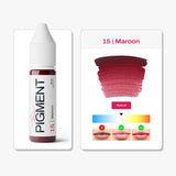 Lips PMU Pigment - 15 Maroon - 15ml