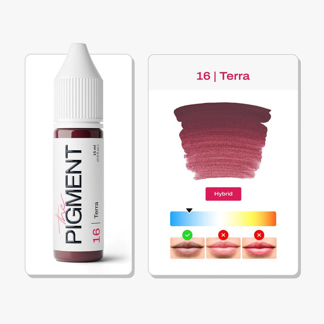 Lips PMU Pigment - 16 Terra - 15ml