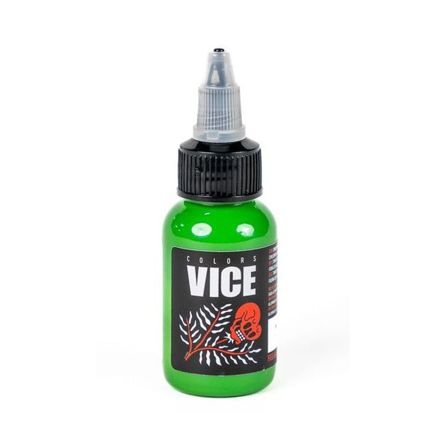 Tinta GREEN HULK (30ml) - Vice Artistic Color - NO PARA USO EN PIEL HUMANA