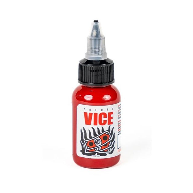 Tinta CRIMINAL RED (30ml) - Vice Artistic Color - NO PARA USO EN PIEL HUMANA