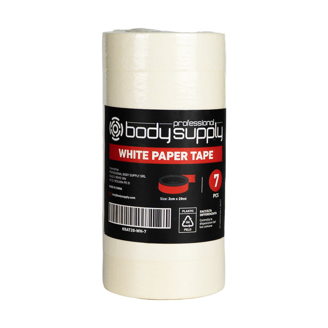 Cinta adhesiva de papel BodySupply 2cm x 20mt - 7uds