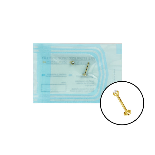 GD TT STERILE JEWEL LABRETS sfera 3B