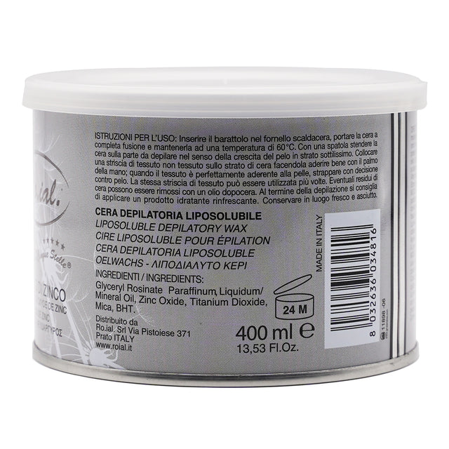 Cera Tarro 400 ml - Óxido de Zinc