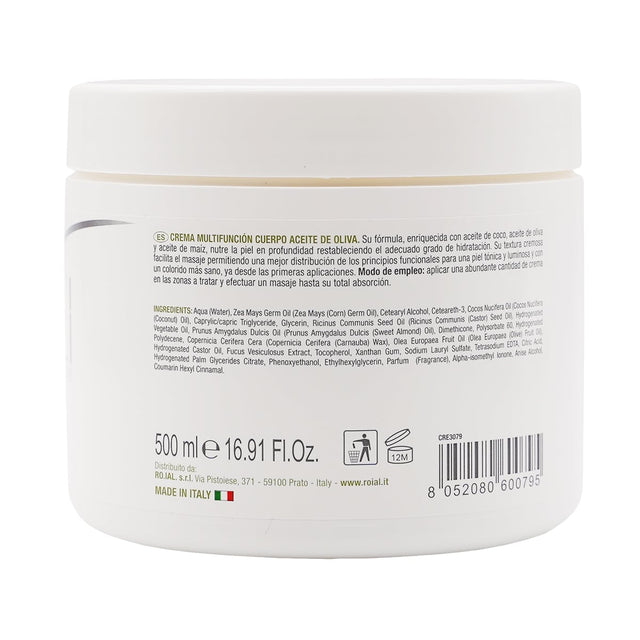 Crema multifunción con extracto de aceite de oliva 500ml