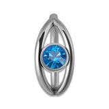 SS 316 JEWELLED HINGED RING ball 4mm