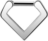 SS 316 PLAIN V SHAPED SEPTUM CLICKER