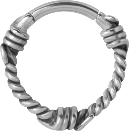 SS 316 HINGED CLICKER (BARBWIRE)