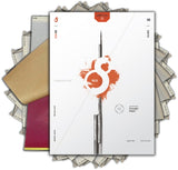Papel rojo para impresora térmica hectográfica S8- A4 (21,6 x 27,9 cm) 100uds