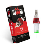 Cartuchos BodySupply Rubber Tattoo 11MG 20uds - Long Taper