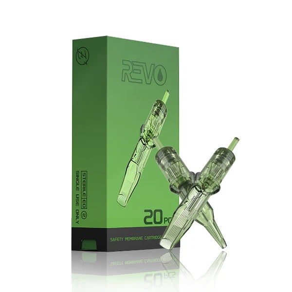 Cartuchos EZ Revo Tattoo 20uds - 3 Round Liner