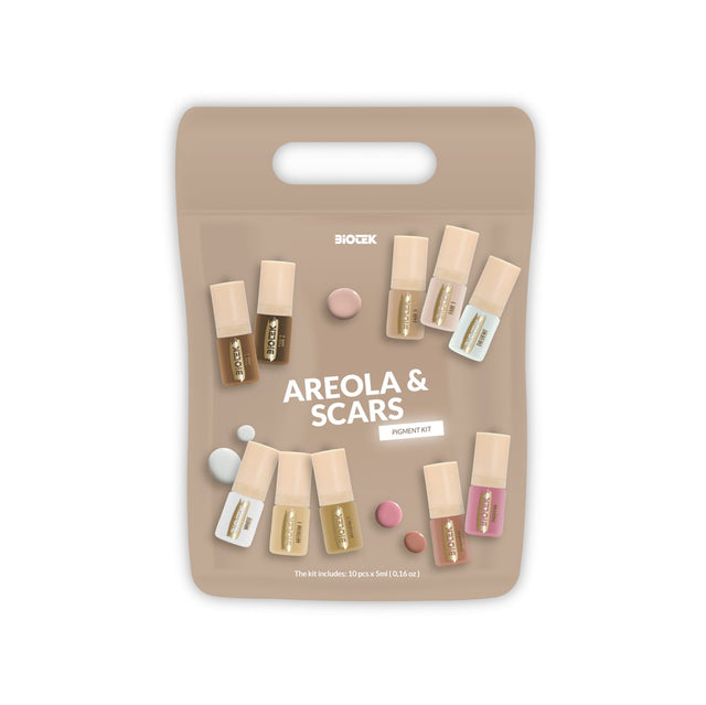 Pigmentos Biotek PMU Ink - Areola & Scars - SET 10x5ml
