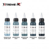 XTreme Ink 5x30ml - OPAQUE BLUE SET