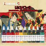 XTreme Ink 10x30ml - TRADITIONAL JAPANESE COLOR SET