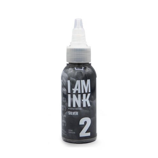 I AM INK - Second Generation 2 Silver - 50ml