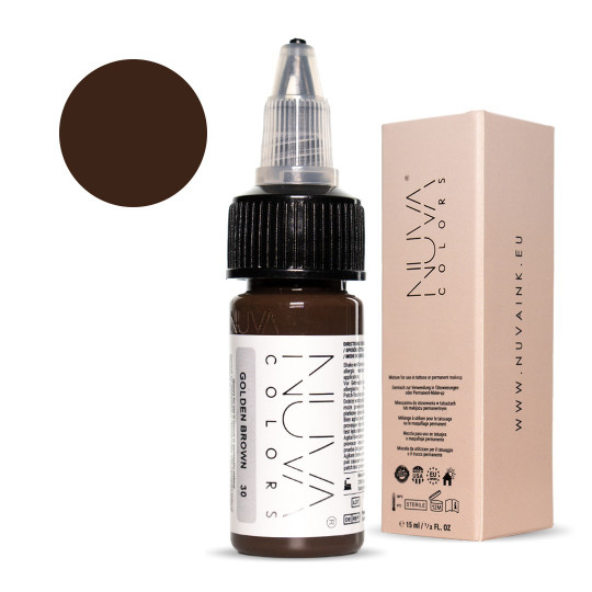 Nuva Colors PMU 15ml - 30 Golden Brown