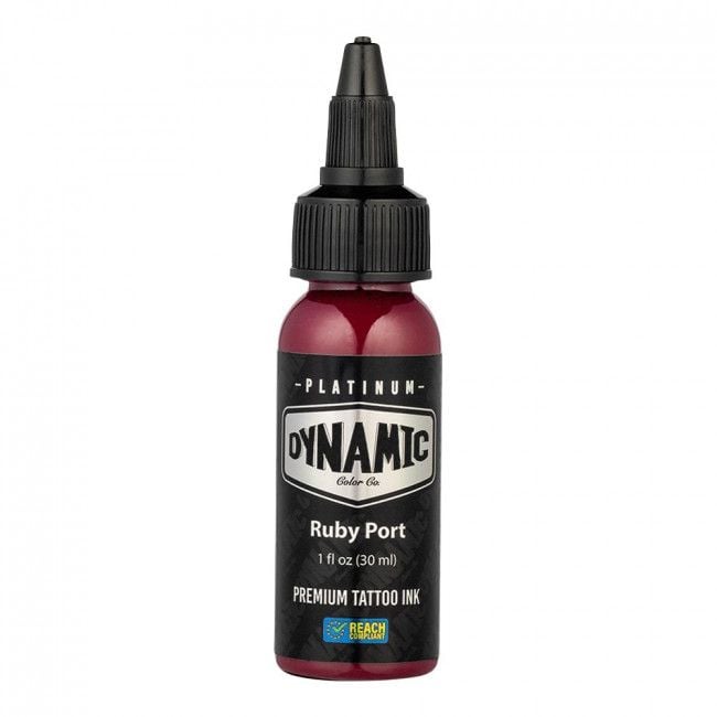 RUBY PORT 30ml - DYNAMIC PLATINUM TATTOO INK REACH