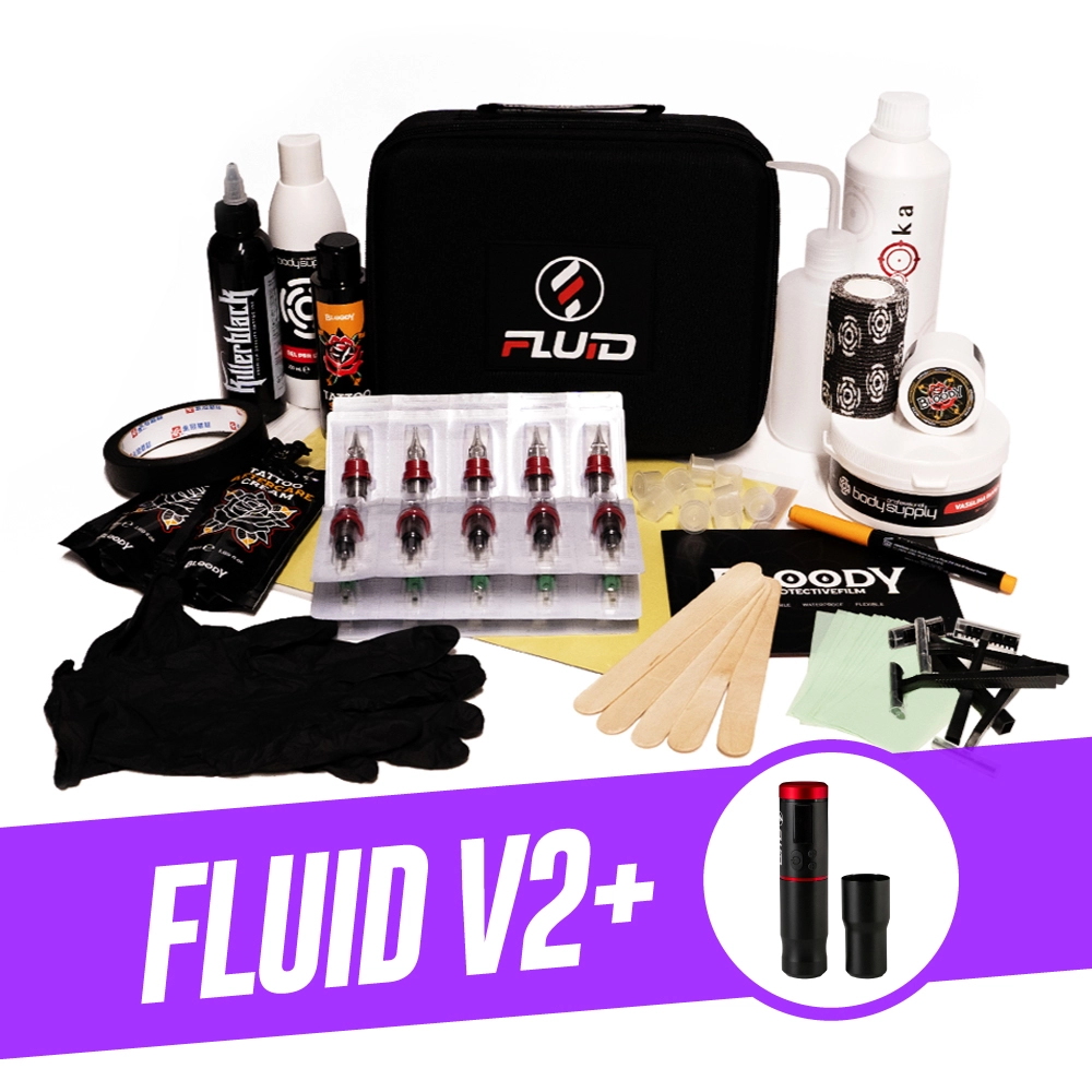 KIT PARA TATUAJE TOP - FLUID V2+