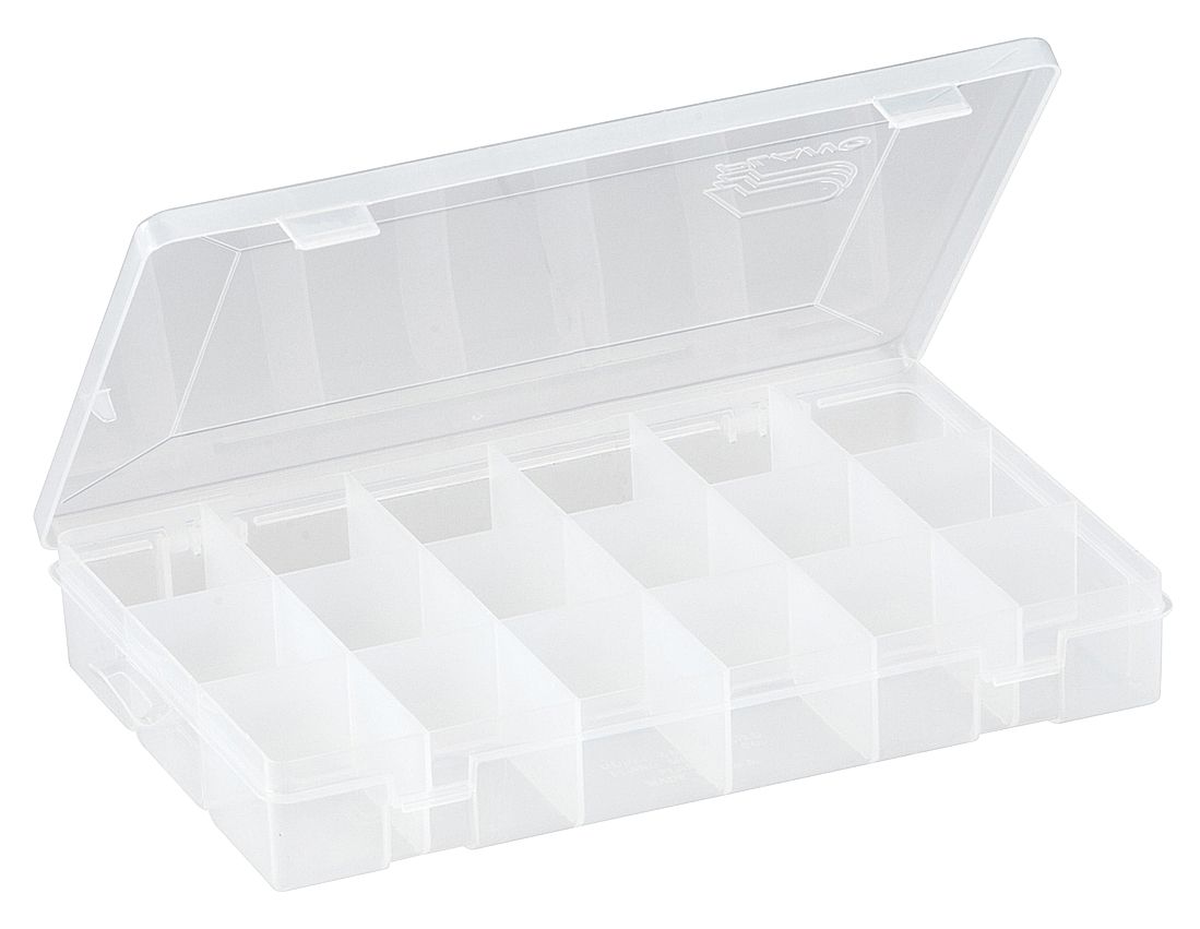 CAJA CON 18 COMPARTIMENTOS PLANO