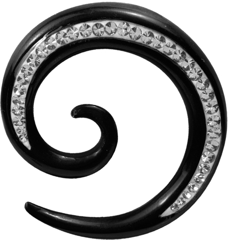 CRYSTAL HORN SPIRAL SIDE