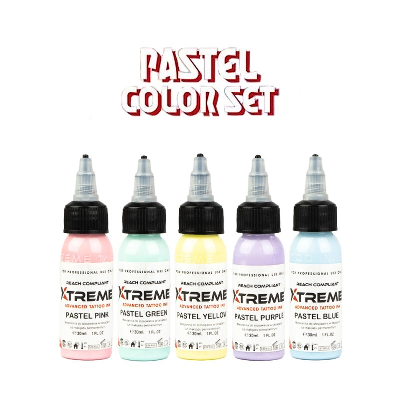 XTreme Ink 5x30ml - PASTEL SET