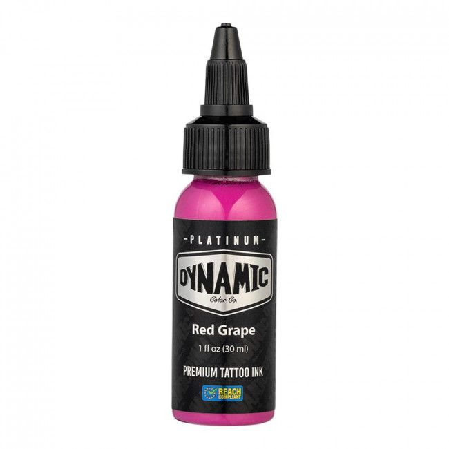 RED GRAPE 30ml - DYNAMIC PLATINUM TATTOO INK REACH