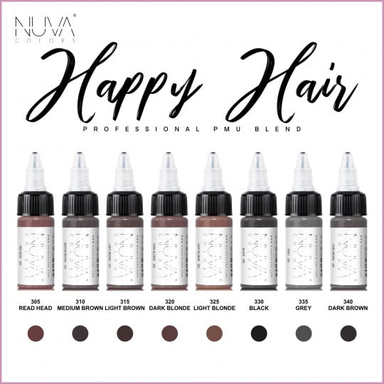 Nuva Colors PMU Set 8x15ml - SMP COLLECTION