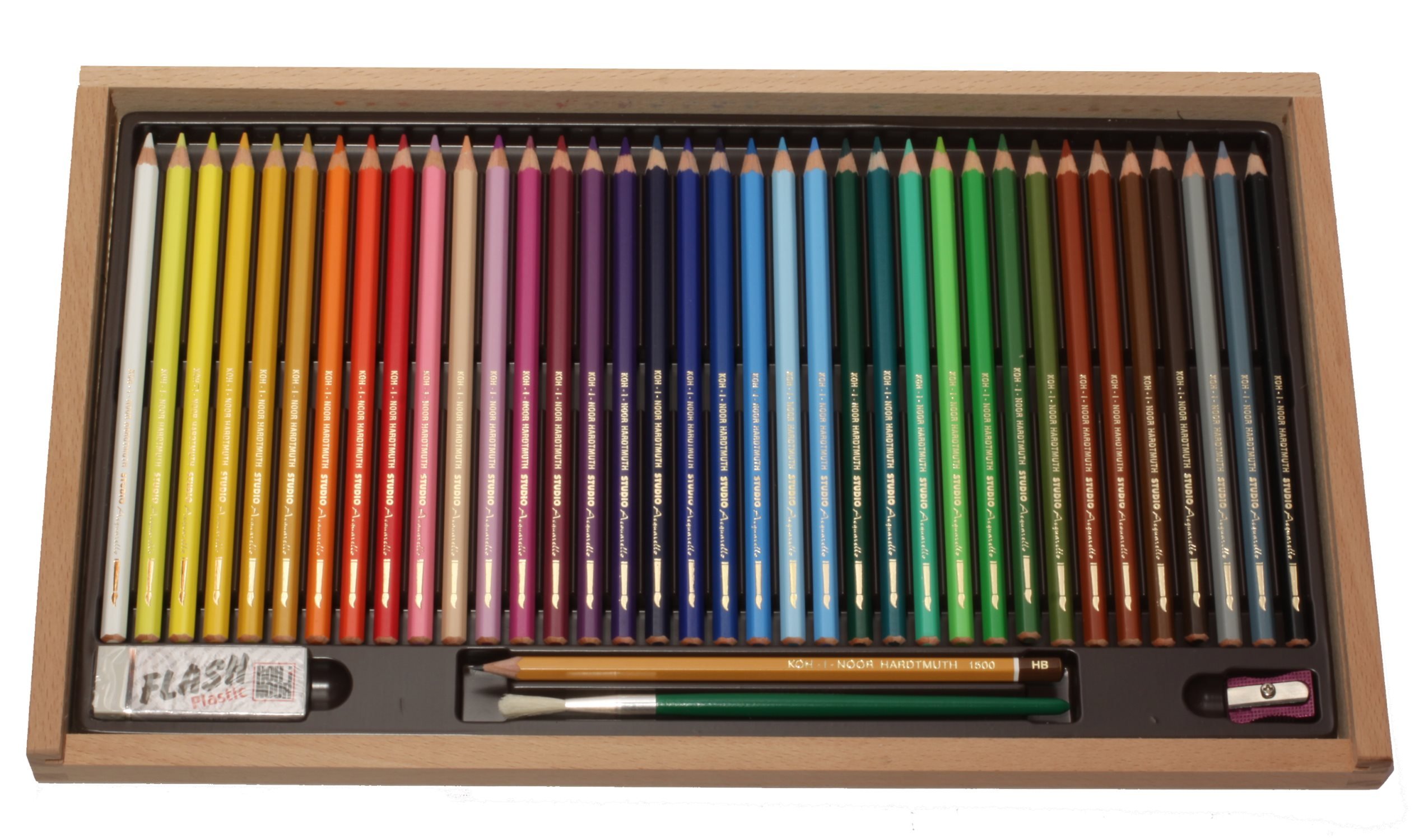 ESTUCHE CON 36 LÁPICES DE COLORES ACUARELAS