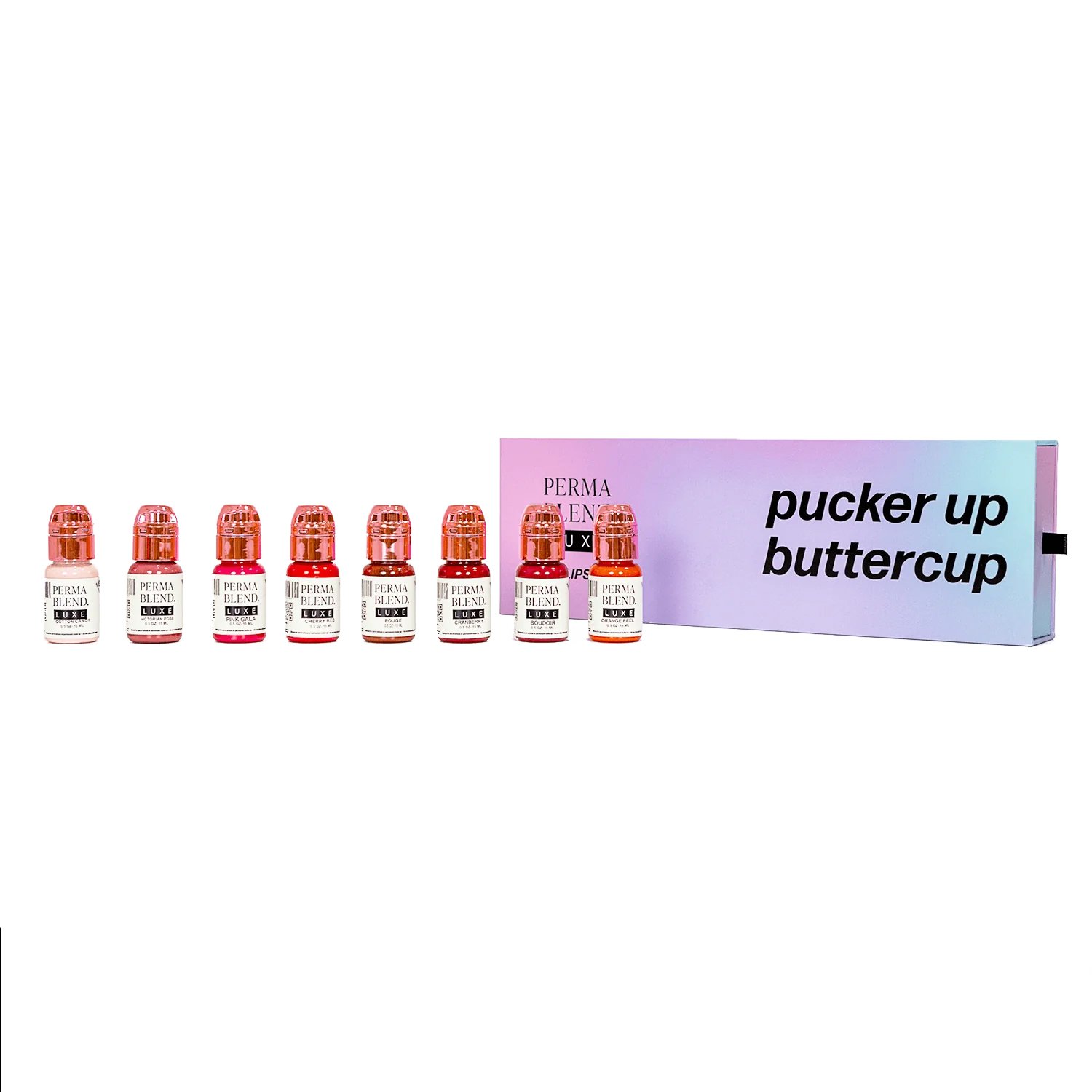 PermaBlend Luxe 8x15ml - Pucker-Up Buttercup Set