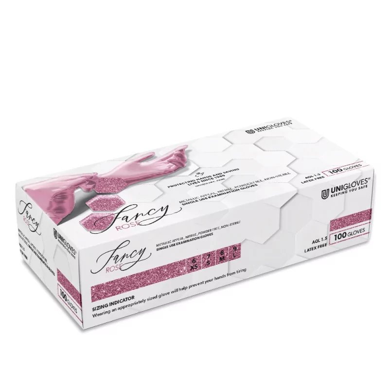 Guantes Fantasia Rosa 100uds