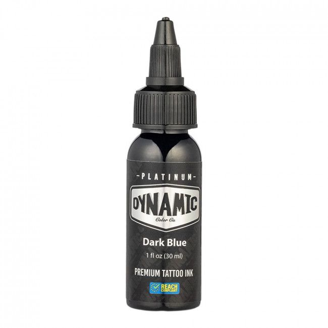 DARK BLUE 30ml - DYNAMIC PLATINUM TATTOO INK REACH