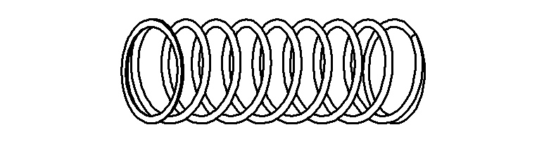 INNER PISTON SPRING STANDARD INK MACHINES