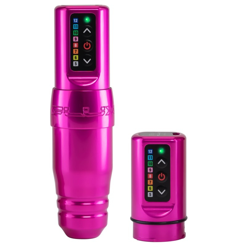 Spektra Flux S Wireless Tattoo Machine + PowerBolt adicional - Bubblegum