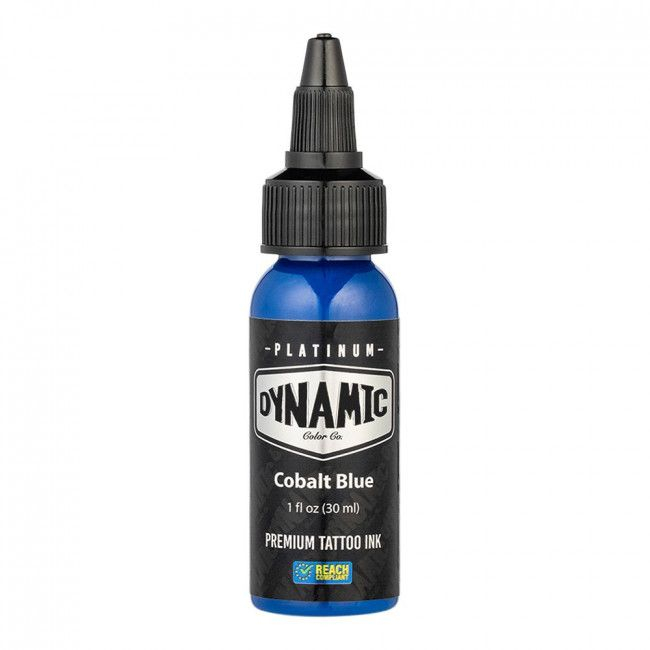 COBALT BLUE 30ml - DYNAMIC PLATINUM TATTOO INK REACH