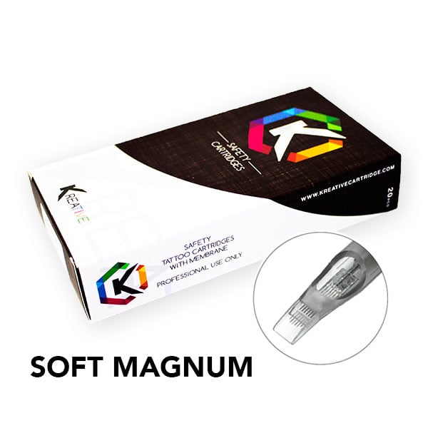 CARTUCHOS KREATIVE 35SM Soft Magnum 0,35mm Medium Taper 16uds