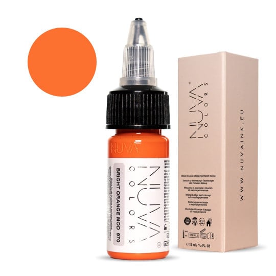 Nuva Colors PMU 15ml MODIFIER - 970 Bright Orange Mod