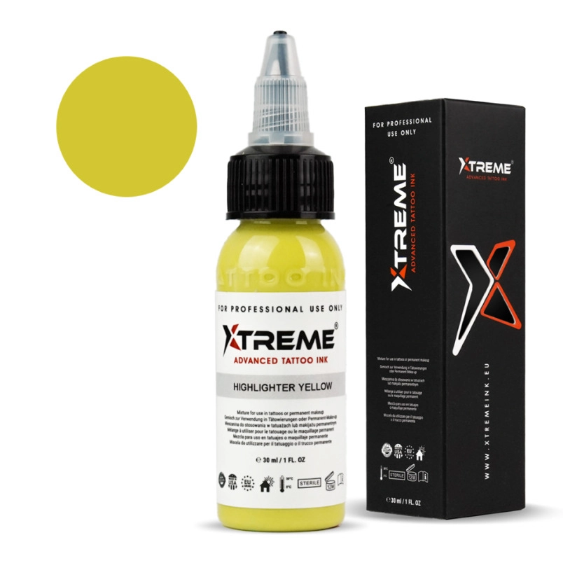 XTreme Ink 30ml - HIGHLIGHTER YELLOW