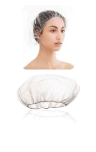 Gorro en TNT Blanco individual - Caja 100pz