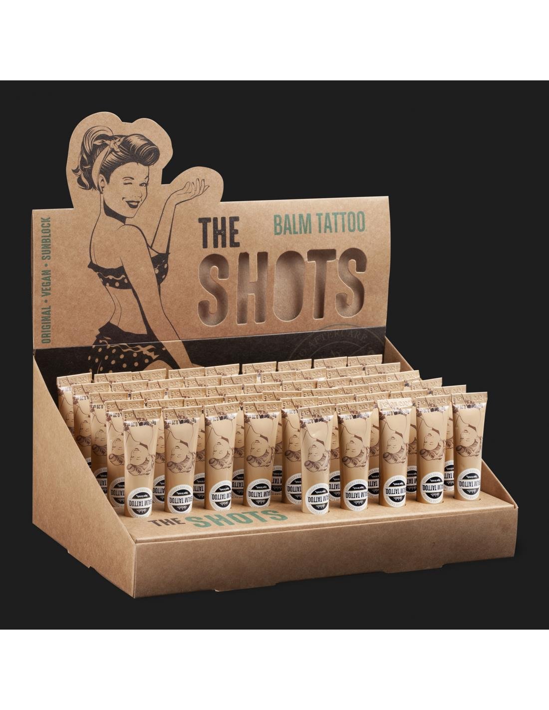 Balm Shot Vegano 8gr - Caja 50pz