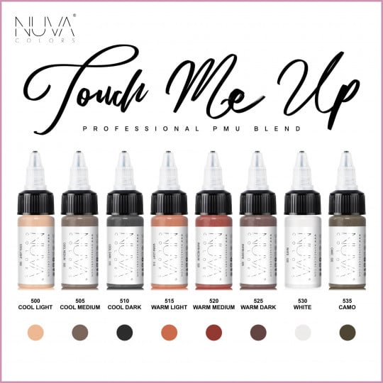 Nuva Colors PMU Set 8x15ml - SCAR COLLECTION