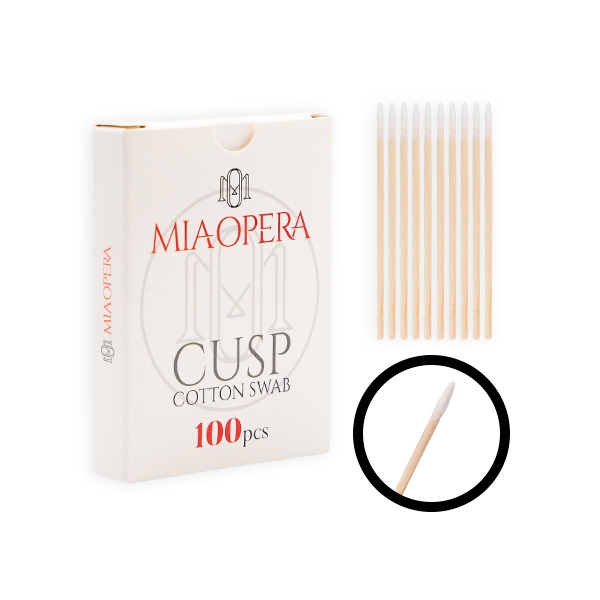 Bastoncillos con algodón MiaOpera 100pcs